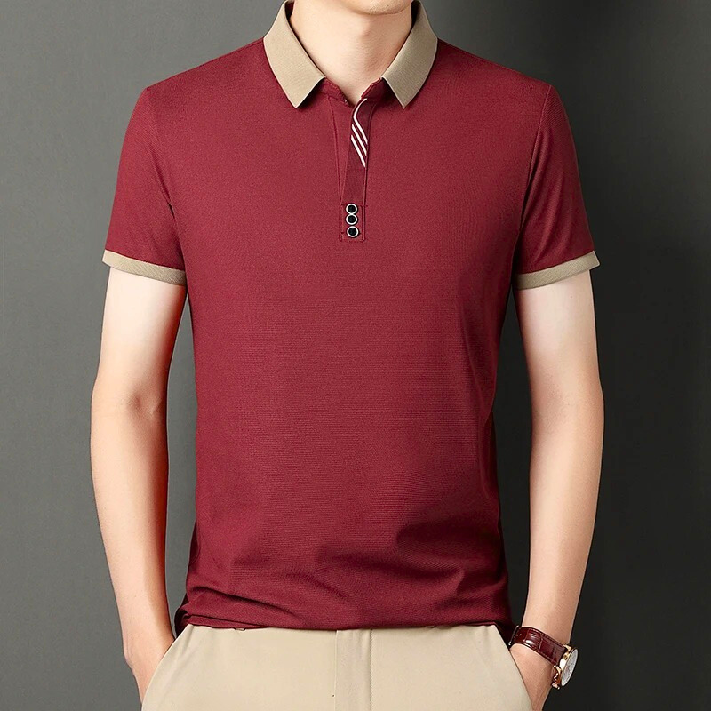 Lineare short-sleeve polo shirt