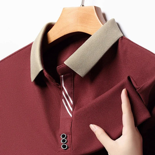 Lineare short-sleeve polo shirt