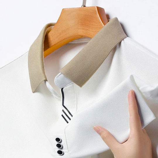 Lineare short-sleeve polo shirt